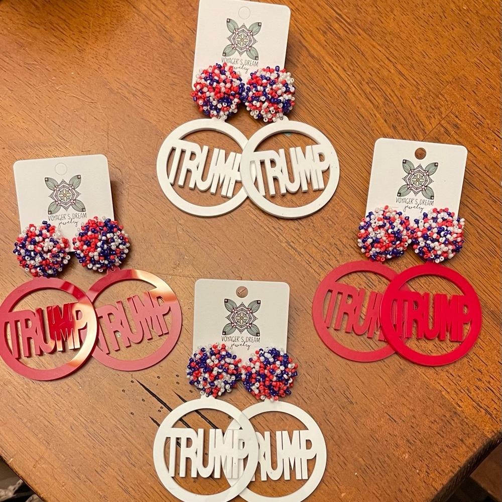 Acrylic earrings!!!